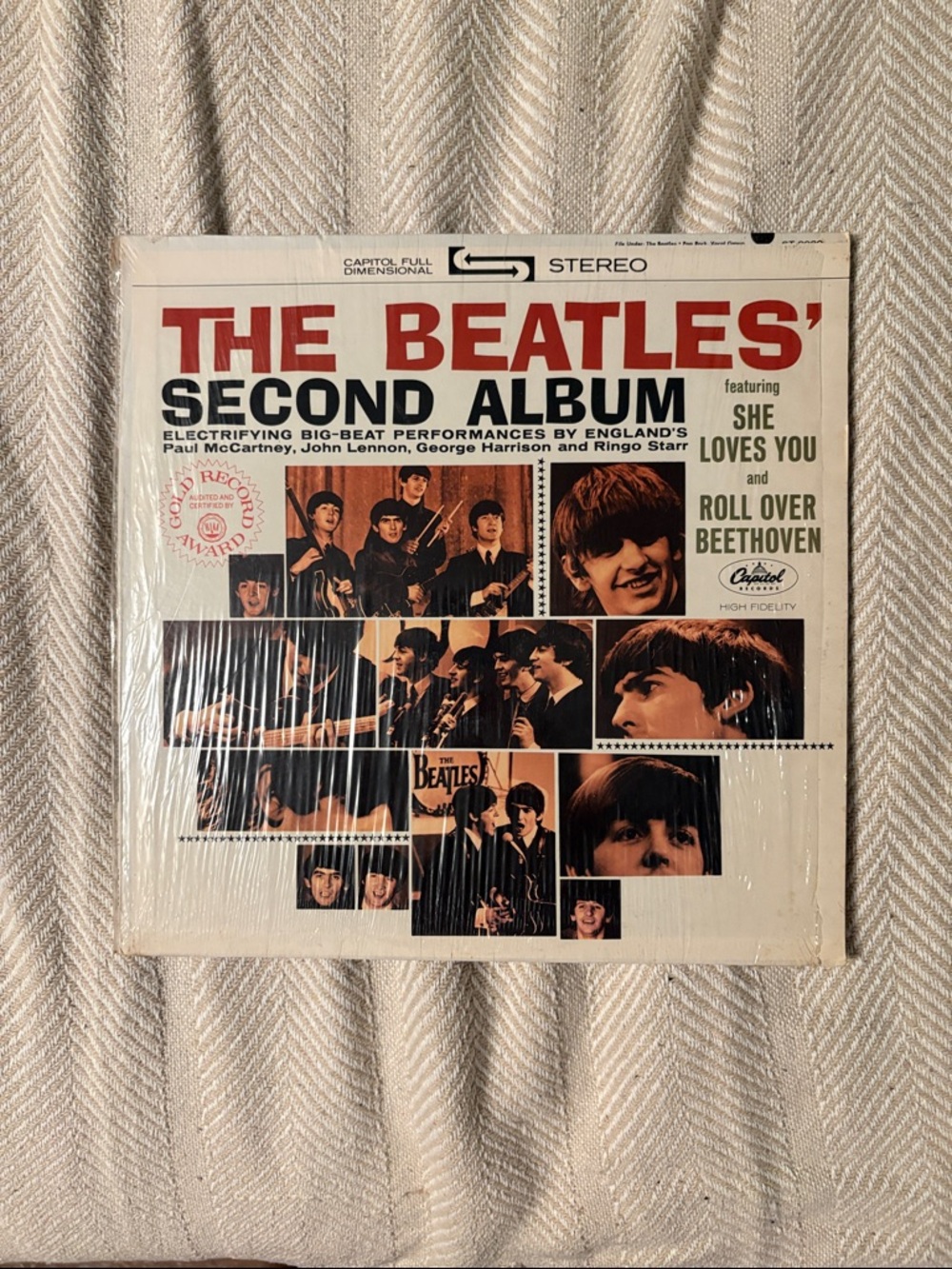 The Beatles' Second Album Vinyl